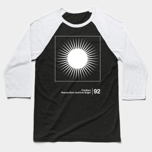 Cardiacs / Minimalist Style Graphic Design Baseball T-Shirt
